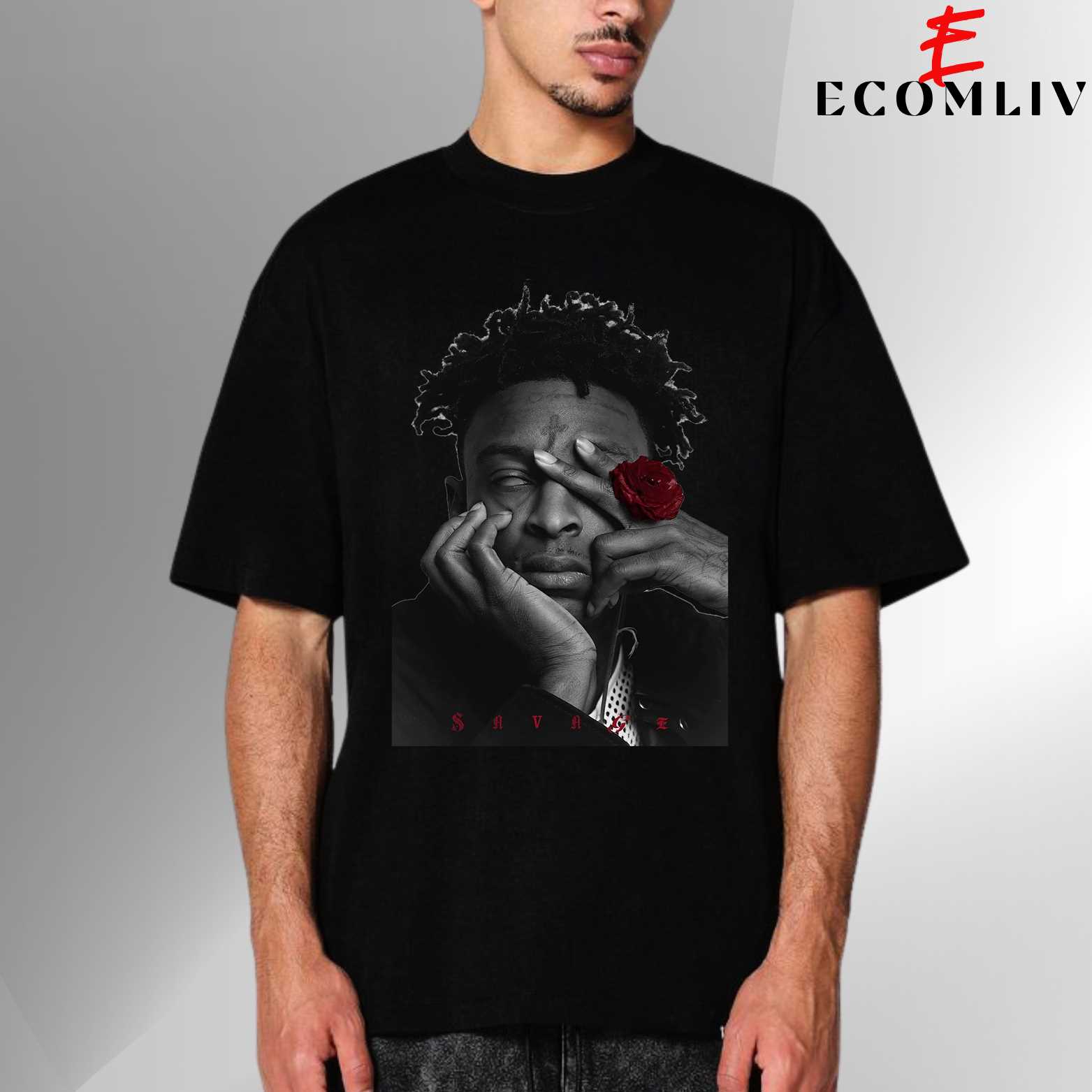 21 Savage Vintage Hip Hop Tee, Unisex T-Shirt